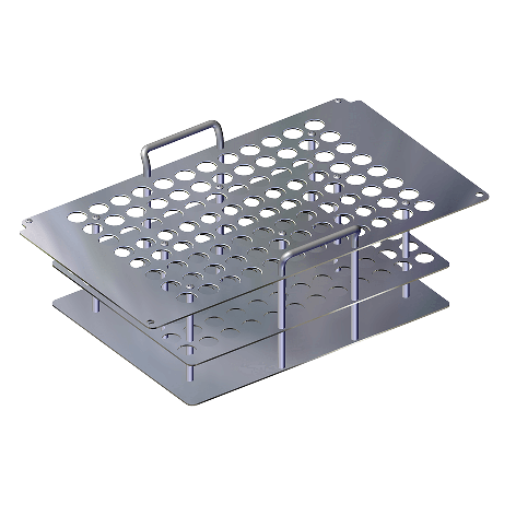 14/15 ML X 96 ROUND BOTTOM TUBES STANDARD SAMPLE RACK