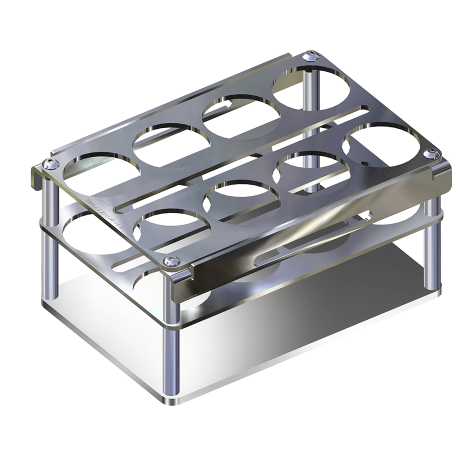 SBS Sample Rack 30 mL x 8 Tubes