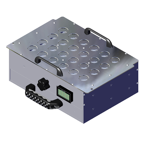 Passive Cooling 30 mL x 24 Tubes Sample Rack Passive Cooling 30 mL x 24 Tubes Sample Rack
